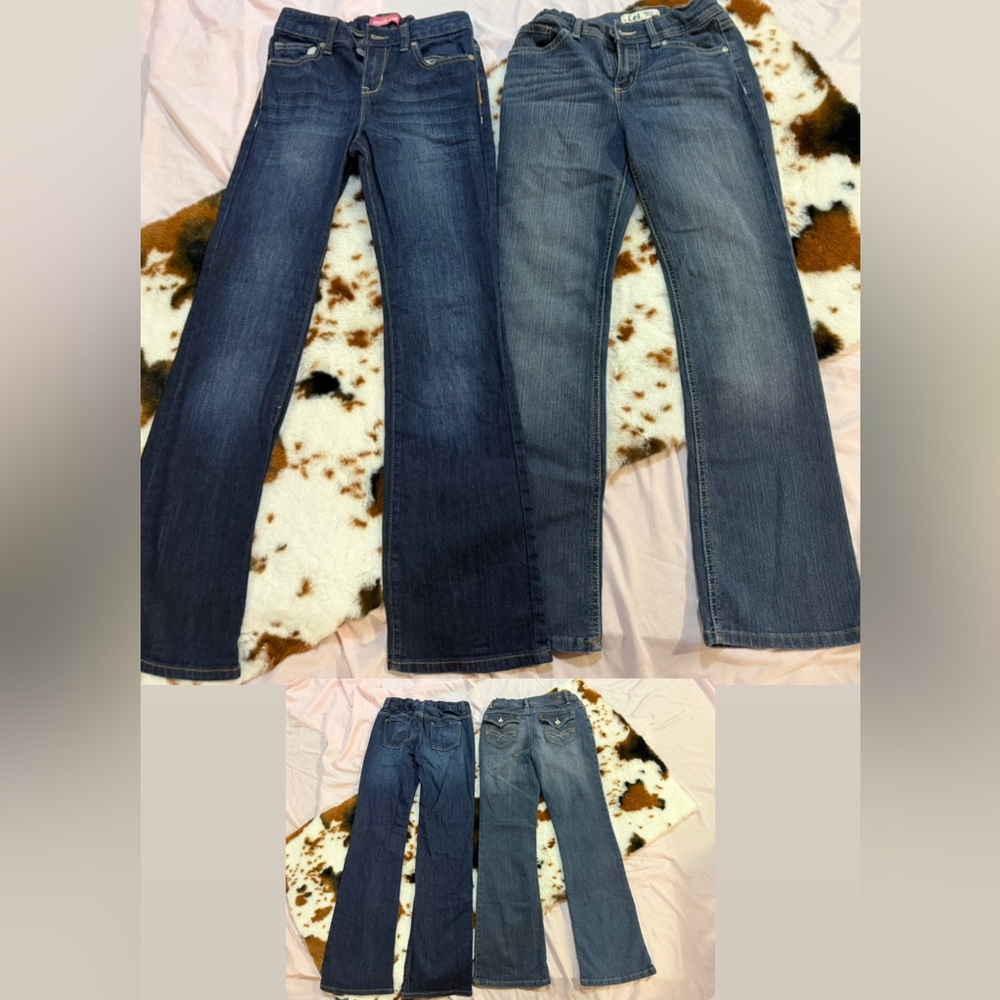 Pair of Blue Denim Jeans